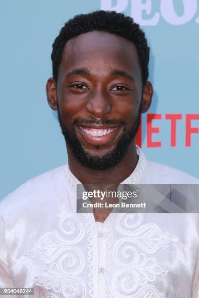 Actor Jeremy Tardy attends the Screening Of Netflix's "Dear White People" Season 2 - Arrivals at ArcLight Cinemas on May 2, 2018 in Hollywood,...