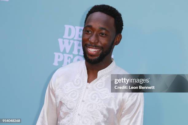 Actor Jeremy Tardy attends the Screening Of Netflix's "Dear White People" Season 2 - Arrivals at ArcLight Cinemas on May 2, 2018 in Hollywood,...