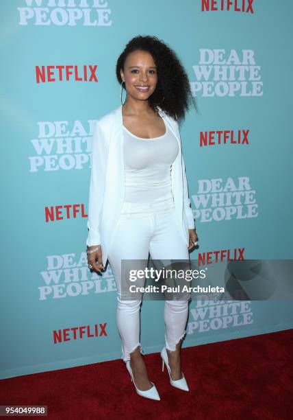 Actress Antonique Smith attends the screening of Netflix's "Dear White People" season 2 at ArcLight Cinemas on May 2, 2018 in Hollywood, California.