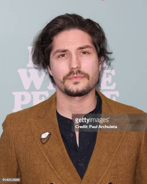 Actor John Patrick Amedori attends the screening of Netflix's "Dear White People" season 2 at ArcLight Cinemas on May 2, 2018 in Hollywood,...