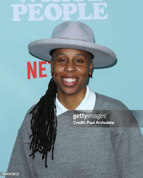 Actress Lena Waithe attends the screening of Netflix's "Dear White People" season 2 at ArcLight Cinemas on May 2, 2018 in Hollywood, California.