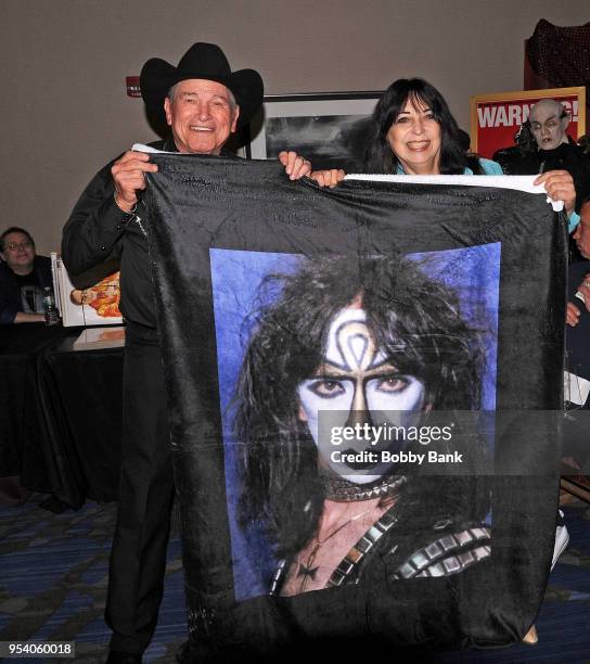 Vinnie Vincent attends the Chiller Theatre Expo Spring 2018 at Hilton Parsippany on April 29, 2018 in Parsippany, New Jersey.