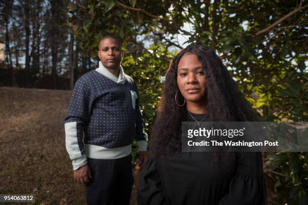 Stockbridge, GA, January 21, 2018. Jonjelyn and Tim Savage at their home in Stockbridge, GA. The Savages believe that their daughter Joycelyn Savage...