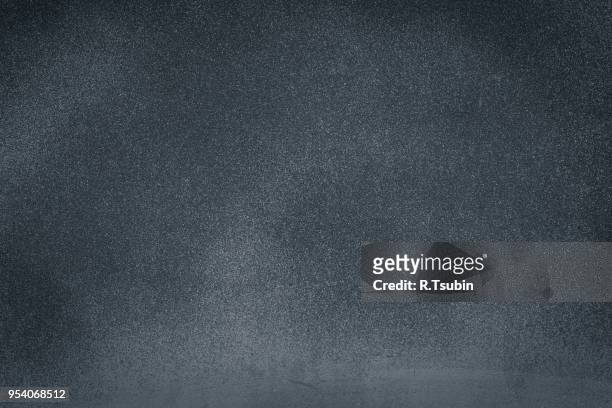 closeup of dark black grunge textured background - grau stock-fotos und bilder