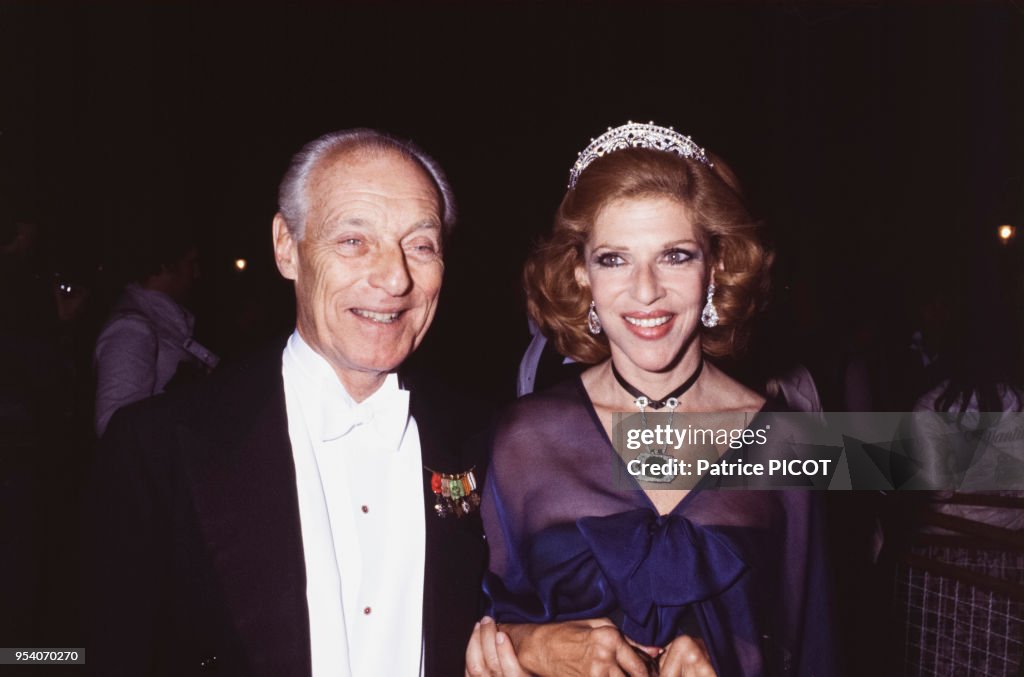 Guy de Rothschild et Marie-Hélène de Rothschild en 1978