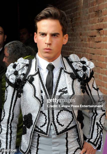 Gonzalo Caballero performs during the bullfight festivity Goyesca 2 de Mayo at Las Ventas bullring on May 2, 2018 in Madrid, Spain.