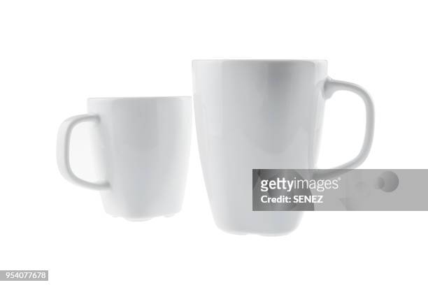 coffee cup on a white background. - mug photos et images de collection