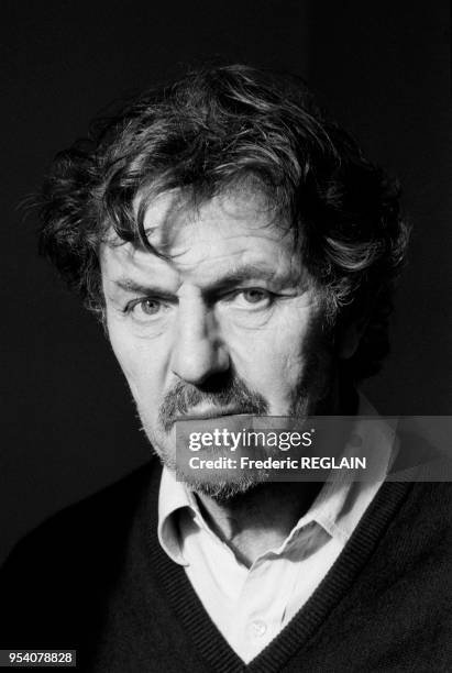 Acteur allemand Heinz Bennent à Paris en décembre 1984, France.