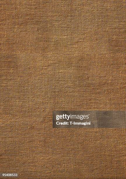 dark burlap background - sack stockfoto's en -beelden