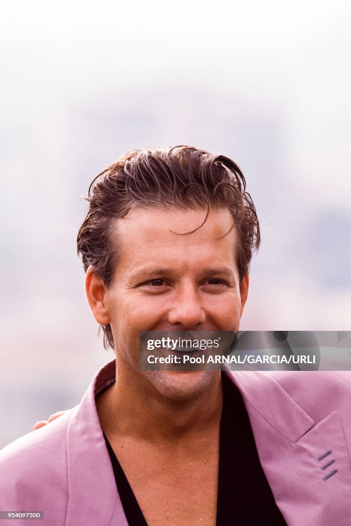 Mickey Rourke Concert Mickey Rourke lors du Festival de Cannes en mai 1989, France. News ...