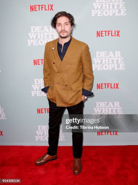 John Patrick Amedori attends the screening of Netflix's 'Dear White People' season 2 at ArcLight Cinemas on May 2, 2018 in Hollywood, California.