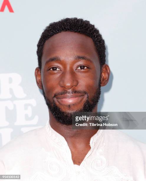 Jeremy Tardy attends the screening of Netflix's 'Dear White People' season 2 at ArcLight Cinemas on May 2, 2018 in Hollywood, California.