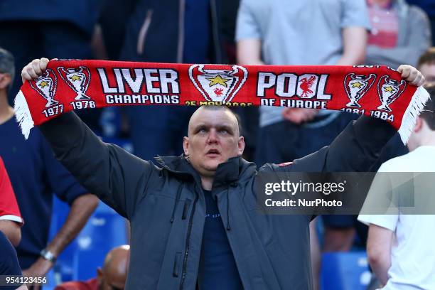 Roma v FC Liverpool - Champions League semi-final second leg Liverpool supporters at Olimpico Stadium in Rome, Italy on May 02, 2018