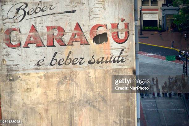 View of building collpsed in Sao Paulo, Brazil, on 2 May 218. Firefighter Captain Marcos Palumbo confirmed three more officially missing victims...