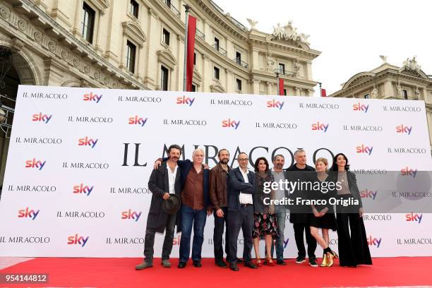 Guido Caprino, Tommaso Ragno, Sergio Albelli, Niccolo Ammaniti, Lorenza Indovina, Francesco Munzi, Lucio Pellegrini, Alba Rohrwacher and Elena Lietti...