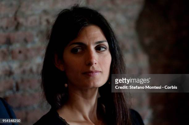 The Mayor of Rome Virginia Raggi, the Councillor for Economic Development, Tourism and Labour Adriano Meloni and the President of the Commerce...