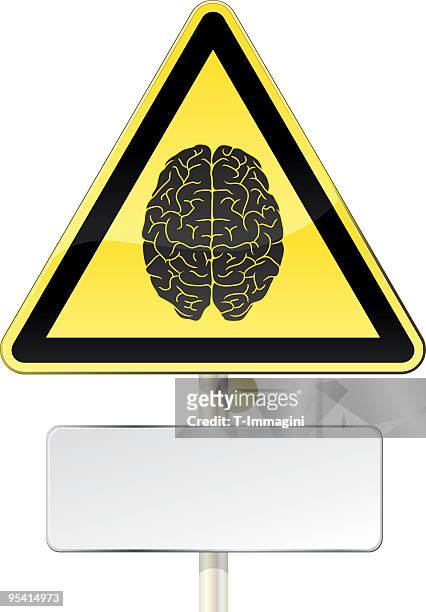 brain alert - child abuse awareness stock illustrations