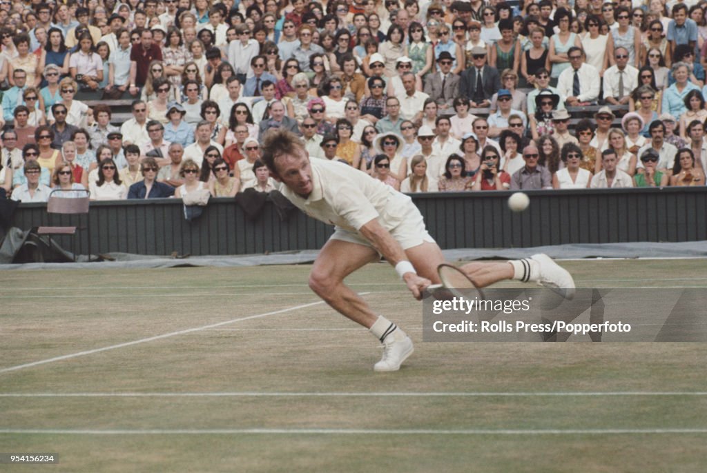 Rod Laver At 1970 Wimbledon Championships