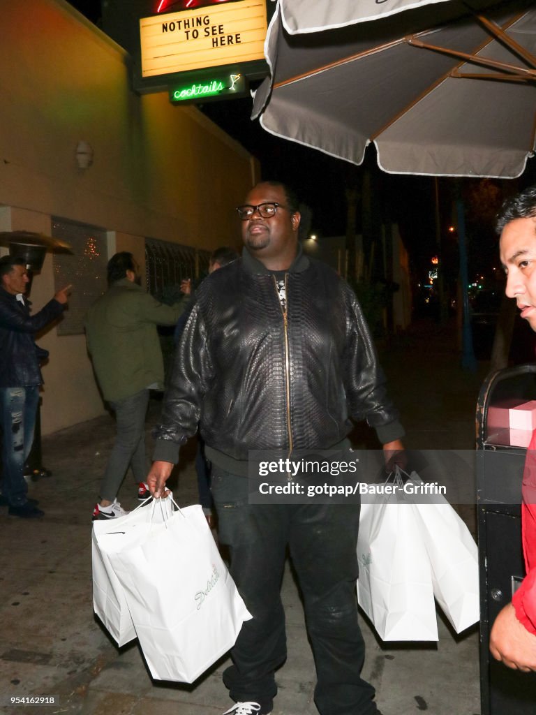 Celebrity Sightings In Los Angeles - May 02, 2018