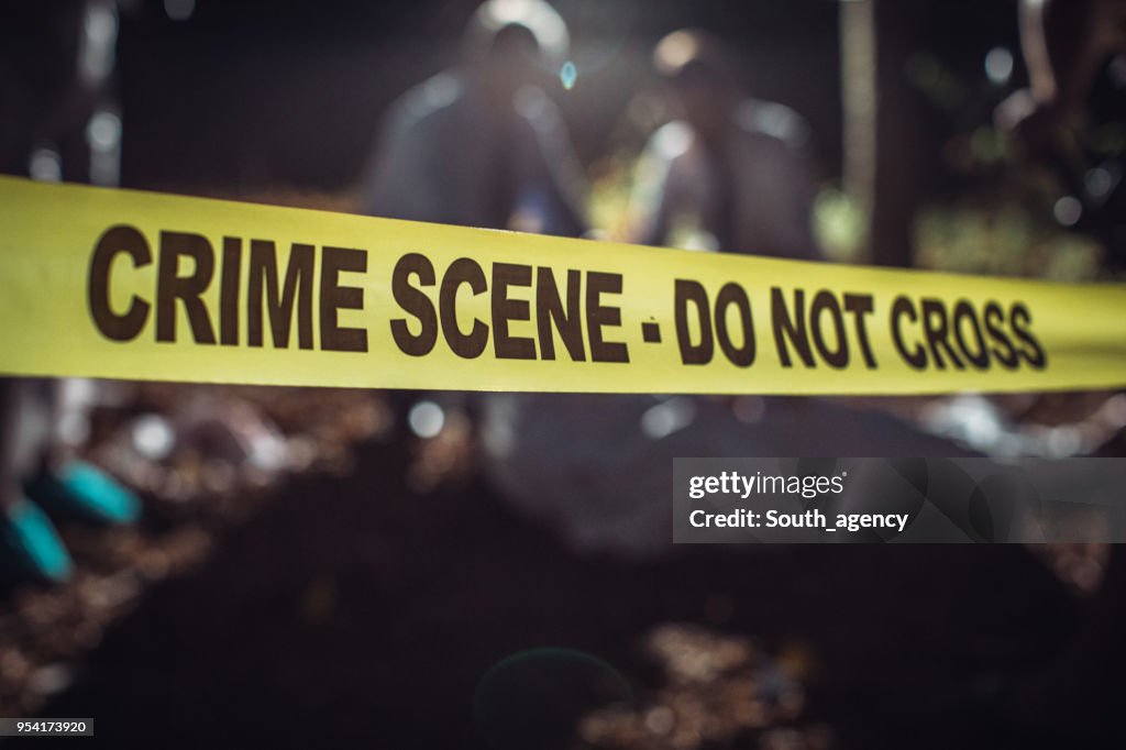Police Line High-Res Stock Photo - Getty Images