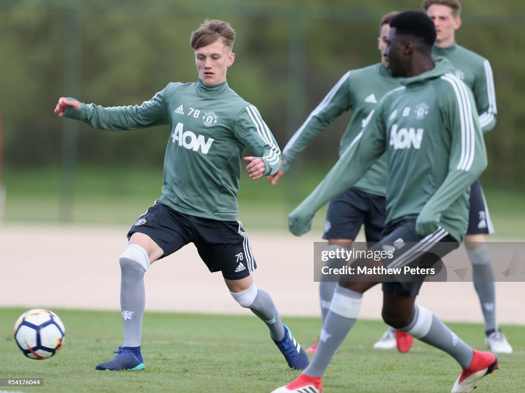 Manchester United U18 Training Session