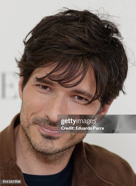 Model Andres Velencoso presents SS18 Carmela Campaign on May 3, 2018