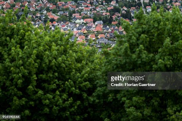 Suburban town is pictured on May 01, 2018 in Goerlitz, Germany.