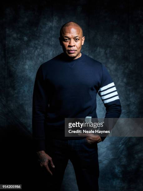 Rapper, record producer and entrepreneur Dr. Dre aka Andre Romelle Young is photographed for the Times on March 14, 2018 in London, England.