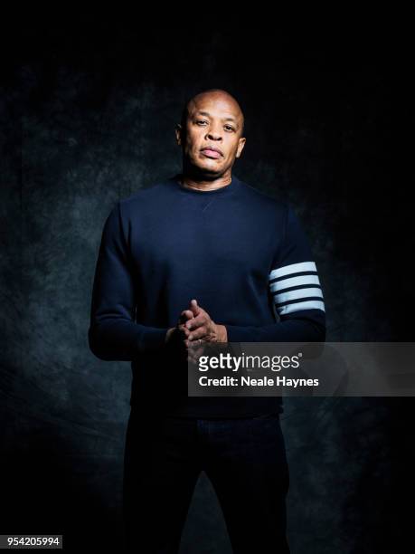 Rapper, record producer and entrepreneur Dr. Dre aka Andre Romelle Young is photographed for the Times on March 14, 2018 in London, England.