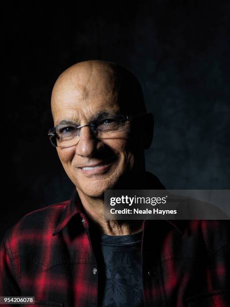 Record producer Jimmy Lovine is photographed for the Times on March 14, 2018 in London, England.