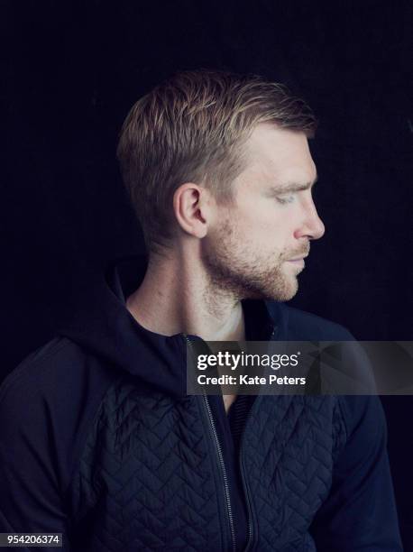 Footballer Per Mertesacker is photographed for Der Spiegel on August 4, 2017 in London, England.