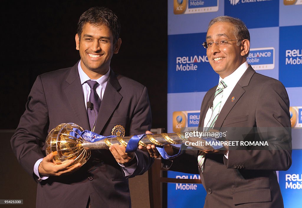 Indian cricket captain Mahendra Singh Dh