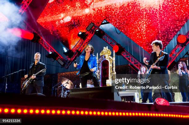 Gianna Nannini perform on stage on May 1, 2018 in Rome, Italy.