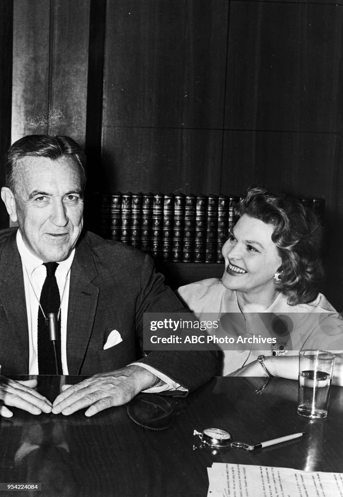 Under Secretary of State Chester Bowles, Margaret 'Peggy' Whedon On ABC's Issues And Answers