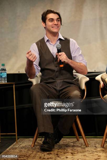 Mitte speaks onstage during the Ability panel at the 4th Annual Bentonville Film Festival - Day 3 on May 3, 2018 in Bentonville, Arkansas.