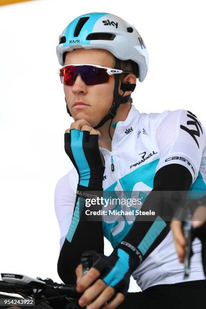 Start / Podium / Kristoffer Halvorsen of Norway and Team Sky / during the 4th Tour of Yorkshire 2018, Stage 1 a 182km stage from Beverley to...