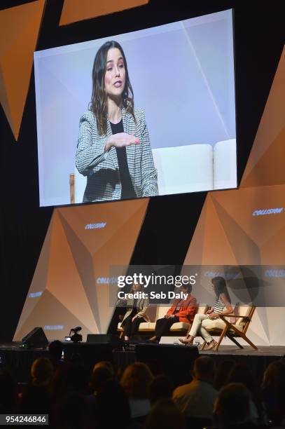 Louisiana , United States - 3 May 2018; From left, Sophia Bush, Activist, Actresson with Susan Herman, President, American Civil Liberties Union and...