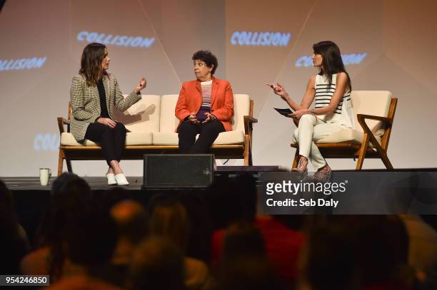 Louisiana , United States - 3 May 2018; From left, Sophia Bush, Activist, Actresson with Susan Herman, President, American Civil Liberties Union and...