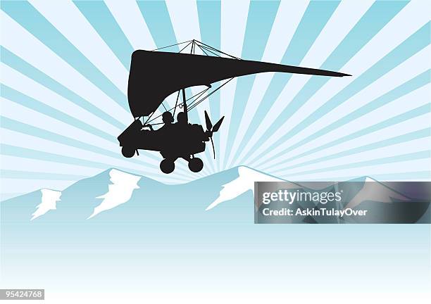 glider - glider stock illustrations