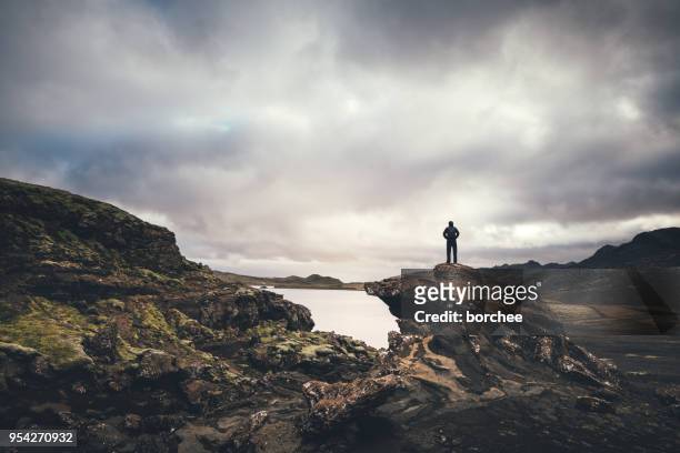 icelandic wilderness - extreme terrain stock pictures, royalty-free photos & images