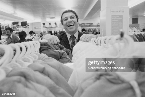 Iraqi-born British entrepreneur Selim Zilkha, founder of Mothercare, UK, 3rd November 1977.