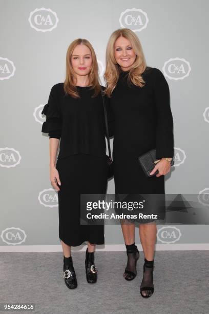 Actress Kate Bosworth and Frauke Ludowig attend the C&A Collection Room AW'18 at the Langen Foundation on May 3, 2018 in Neuss, Germany.