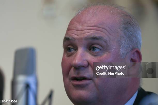 Dr Tony Holohan, the Department of Health Chief Medical Officer, during a press conference with Clinical Expert Panel from the HSE to address public...