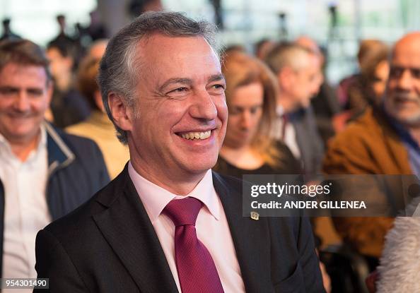 President Basque President of the Basque regional government Inigo Urkullu attends the ...
