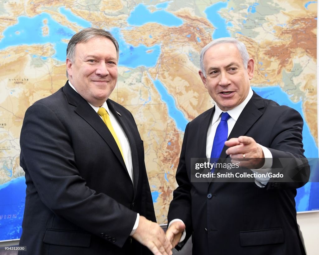 Secretary Of State Pompeo Meets Israeli PM Netanyahu