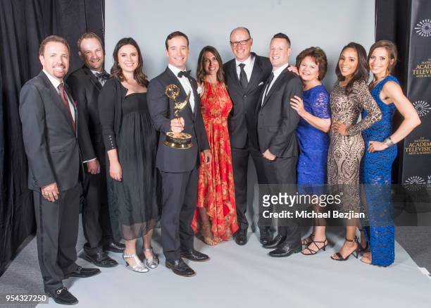 Cast of 'The Price is Right' pose for portrait at The 45th Daytime Emmy Awards - Portraits by The Artists Project Sponsored by the Visual Snow...