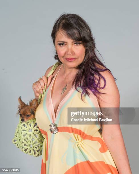 Devon Devasquez poses for portrait at The 45th Daytime Emmy Awards - Portraits by The Artists Project Sponsored by the Visual Snow Initiative on...