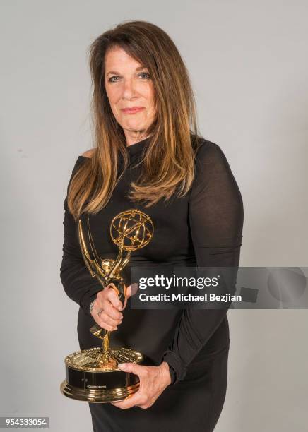 Wendy Riche poses for portrait at The 45th Daytime Emmy Awards - Portraits by The Artists Project Sponsored by the Visual Snow Initiative on April...