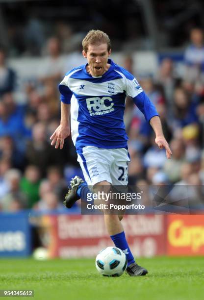 Alexander Hleb of Birmingham in action during the Barclays Premier League match between Birmingham City and Sunderland at St Andrew's on April 16,...
