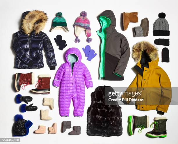 winter clothes - coat garment stock pictures, royalty-free photos & images